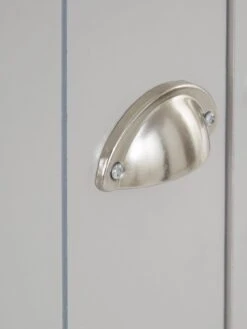 Very Home Atlanta 3 Piece Package - 2 Door Wardrobe, 4 Drawer Chest And 2 Drawer Bedside Chest - Grey/Oak -FurniHaven Shop PH6J4 SQ5 0000013391 LIGHT GREY OAK SLd1