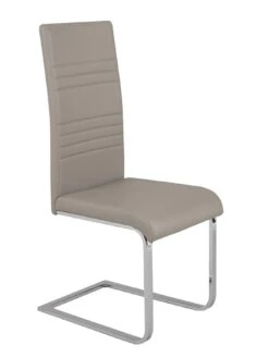 Very Home Chopstick 130 Cm Dining Table + 4 Jet Chairs -FurniHaven Shop PLLKP SQ4 0000013305 CLEAR GREY SLd