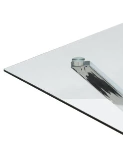 Very Home Chopstick 130 Cm Dining Table + 4 Jet Chairs -FurniHaven Shop PLLKP SQ5 0000013305 CLEAR GREY SLd1