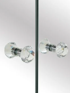 Very Home New Bellagio Mirrored 2 Door, 1 Drawer Wardrobe - White/Mirrors, Grey/Mirrors -FurniHaven Shop PNQQA SQ6 0000014410 GREY MIRROR SLd2