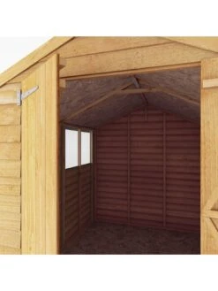 MERCIA 10X6 Value Overlap Dip Treated Apex Shed - FSC® Certified -FurniHaven Shop PWQFJ SQ3 0000000088 NO COLOR SLd1
