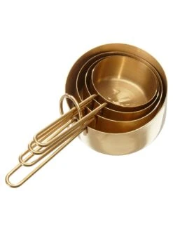Premier Housewares Alchemist Measuring Cups – Gold -FurniHaven Shop Q7497 SQ3 0000000036 GOLD SLd1
