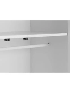 Julian Bowen Radley 2 Door Combination Wardrobe - White -FurniHaven Shop Q74HD SQ7 0000014729 SURF WHITE DGy