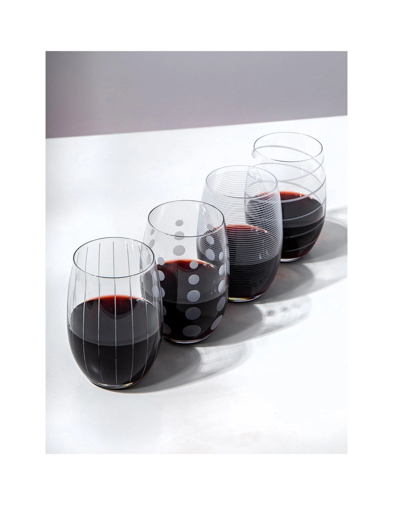 Maxwell & Williams Cheers Stemless Wine Glasses 3 Maxwell & Williams Cheers Stemless Wine Glasses