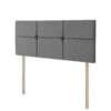 Silentnight Sophia Padded Headboard -FurniHaven Shop Q99VJ SQ1 0000003969 SLATE GREY SLf