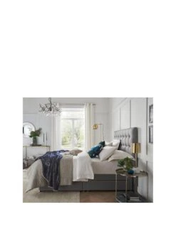 Silentnight Mila Headboard 8 Silentnight Mila Headboard -FurniHaven Shop Q99VW SQ3 0000003969 SLATE GREY SLa