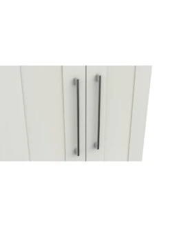 One Call Regal Part Assembled 3 Door Mirrored Wardrobe 11 One Call Regal Part Assembled 3 Door Mirrored Wardrobe -FurniHaven Shop Q9PLQ SQ4 0000000559 WHITE GLOSS SLd