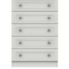 One Call Harris Ready Assembled 5 Drawer Chest -FurniHaven Shop Q9PMA SQ1 0000000013 WHITE SLf