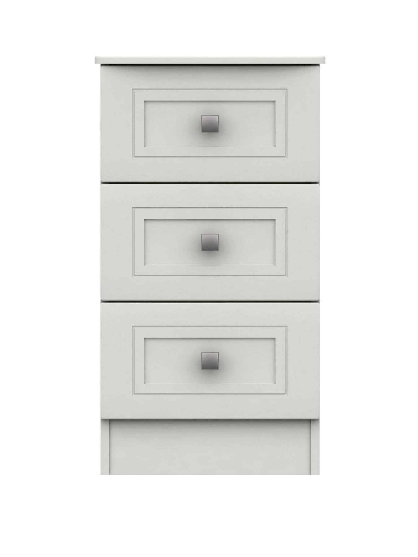One Call Harris Ready Assembled 3 Drawer Bedside Chest 3 One Call Harris Ready Assembled 3 Drawer Bedside Chest