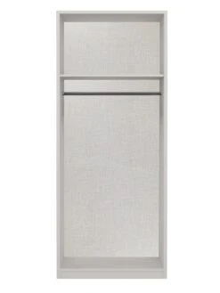 One Call Harris Ready Assembled 2 Door Wardrobe -FurniHaven Shop Q9PNR SQ5 0000000013 WHITE SLd1