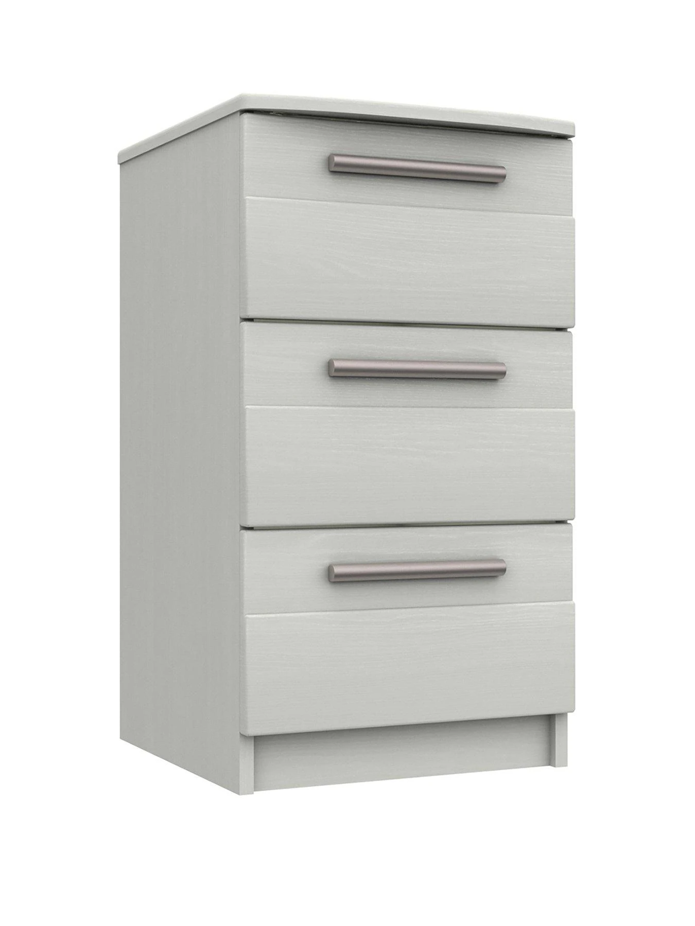 One Call Taylor Ready Assembled 3 Drawer Bedside Chest 5 One Call Taylor Ready Assembled 3 Drawer Bedside Chest - Image 3