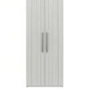 One Call Taylor Ready Assembled 2 Door Wardrobe -FurniHaven Shop Q9QWP SQ1 0000000013 WHITE SLf