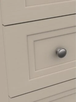 One Call Reid 3 Piece Ready Assembled Package - 5 Drawer Chest And 2 Bedside Cabinets -FurniHaven Shop Q9QYD SQ5 0000000179 TAUPE SLd1