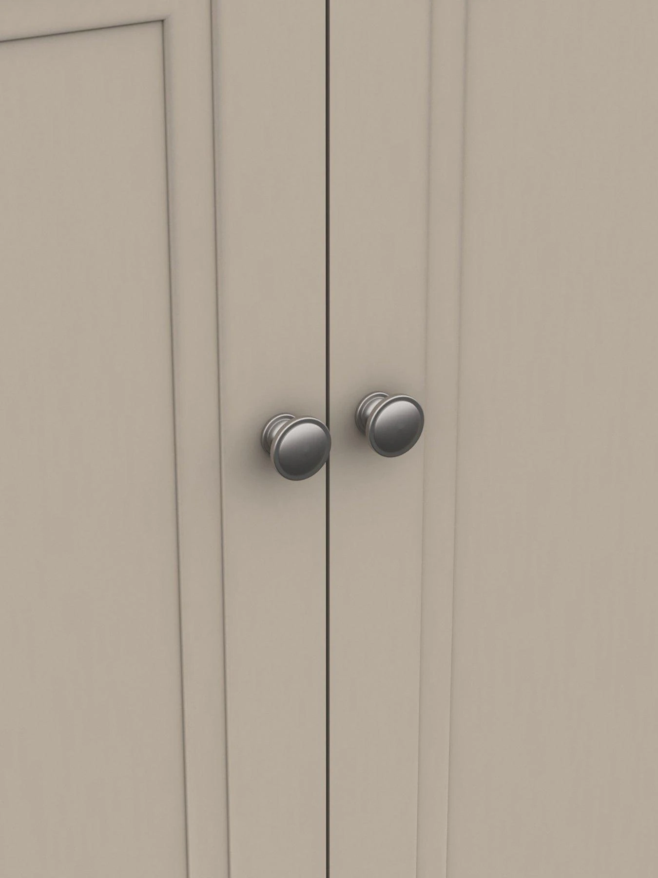 One Call Reid 4 Piece Part Assembled Package - 3 Door Mirrored Wardrobe, 5 Drawer Chest And 2 Bedside Cabinets 6 One Call Reid 4 Piece Part Assembled Package - 3 Door Mirrored Wardrobe, 5 Drawer Chest And 2 Bedside Cabinets - Image 4