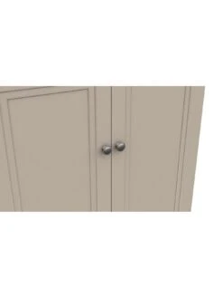 One Call Reid Ready Assembled 2 Door Wardrobe -FurniHaven Shop Q9QYH SQ4 0000000179 TAUPE SLd
