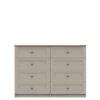 One Call Reid Ready Assembled 4 + 4 Drawer Chest -FurniHaven Shop Q9QYL SQ1 0000000179 TAUPE SLf