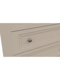 One Call Reid Ready Assembled 4 + 4 Drawer Chest -FurniHaven Shop Q9QYL SQ4 0000000179 TAUPE SLd