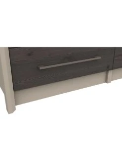 One Call Smyth Ready Assembled 5 Drawer Tall Boy -FurniHaven Shop Q9V6G SQ4 0000014757 DARK GREY TAUPE SLd