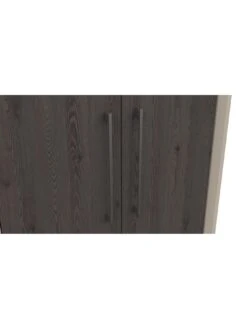 One Call Smyth 3 Piece Ready Assembled Package - 2 Door Wardrobe, 5 Drawer Chest And 2 Bedside Chests -FurniHaven Shop Q9V6J SQ5 0000014757 DARK GREY TAUPE SLd1