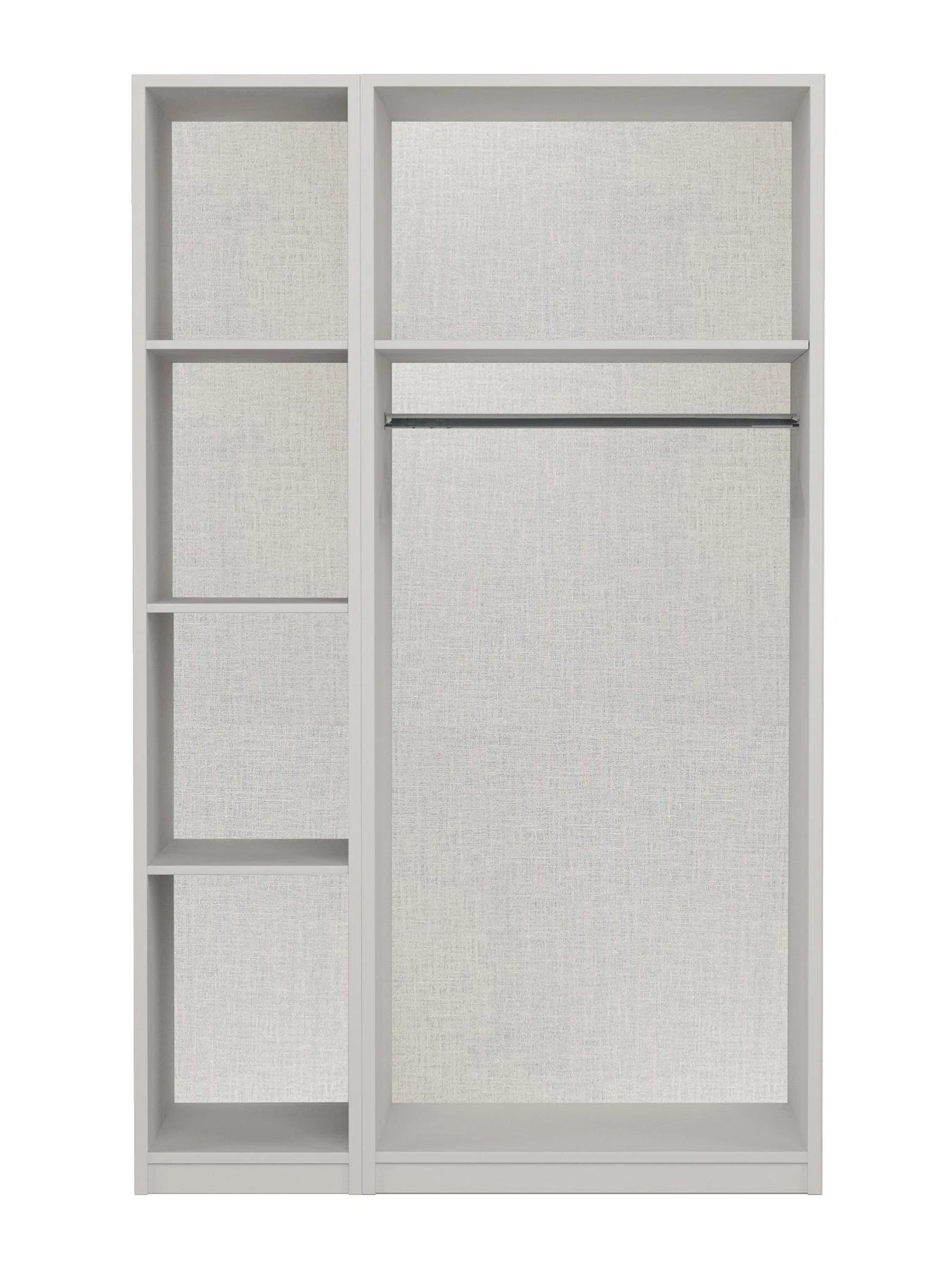 One Call Smyth Part Assembled 3 Door Mirrored Wardrobe 8 One Call Smyth Part Assembled 3 Door Mirrored Wardrobe - Image 6