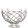 Premier Housewares Metal Wire Nest Fruit Basket -FurniHaven Shop QAP4A SQ1 0000000139 CHROME SLf