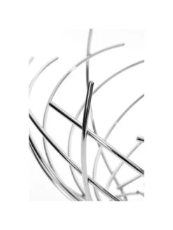 Premier Housewares Metal Wire Nest Fruit Basket -FurniHaven Shop QAP4A SQ4 0000000139 CHROME SLd2