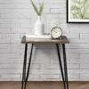 Dorel Home Owen Side Table - Walnut Effect -FurniHaven Shop QAPD6 SQ1 0000000007 WALNUT RSr