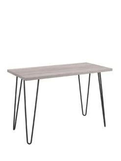 Dorel Home Owen Desk - Grey Oak -FurniHaven Shop QAPDR SQ3 0000006131 GREY OAK SLd