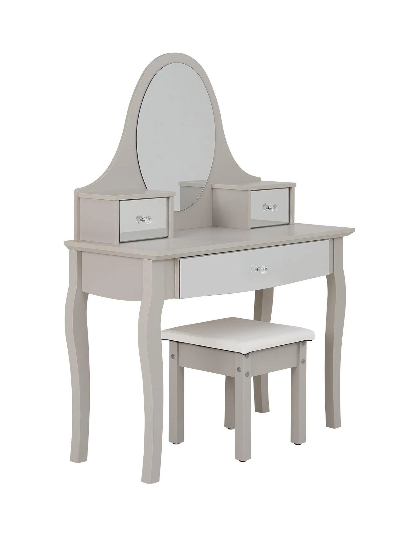 Very Home Sandy Mirrored Dressing Table And Stool Set 5 Very Home Sandy Mirrored Dressing Table And Stool Set - Image 3