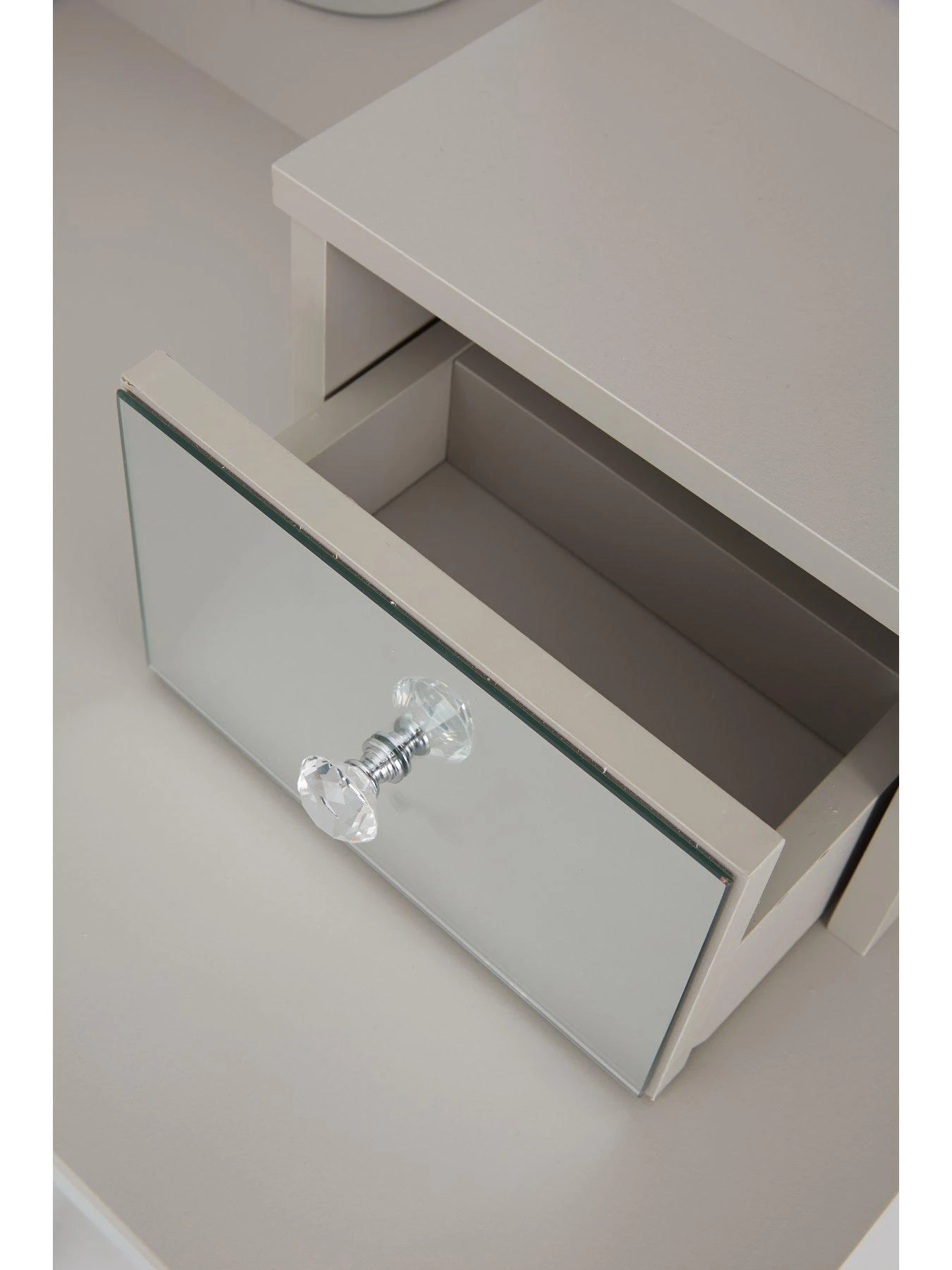 Very Home Sandy Mirrored Dressing Table And Stool Set 6 Very Home Sandy Mirrored Dressing Table And Stool Set - Image 4