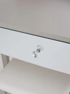 Very Home Sandy Mirrored Dressing Table And Stool Set 12 Very Home Sandy Mirrored Dressing Table And Stool Set -FurniHaven Shop QAYFX SQ5 0000014410 GREY MIRROR SLd1