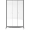 Very Home Sandy 3 Door Mirrored Wardrobe -FurniHaven Shop QAYG4 SQ1 0000014410 GREY MIRROR SLf