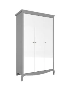 Very Home Sandy 3 Door Mirrored Wardrobe -FurniHaven Shop QAYG4 SQ3 0000014410 GREY MIRROR SLa