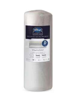 Silentnight 600 Pocket Rolled Mattress - Medium -FurniHaven Shop QCAFF SQ6 0000000013 WHITE SLd4