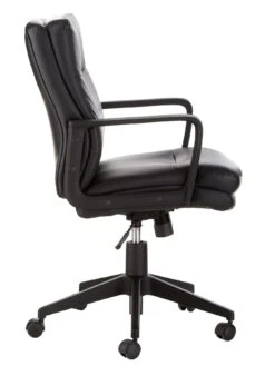 Pluto Office Chair - Black - FSC® Certified -FurniHaven Shop QCHHE SQ4 0000000004 BLACK SLd1