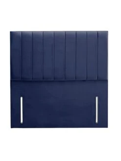 Shire Beds Liberty Velvet Divan Headboard - Navy 10 Shire Beds Liberty Velvet Divan Headboard - Navy -FurniHaven Shop QDDJR SQ4 0000000048 NAVY SLd