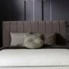 Shire Beds Liberty Velvet Divan Headboard - Grey -FurniHaven Shop QDDJX SQ1 0000000005 GREY RSr