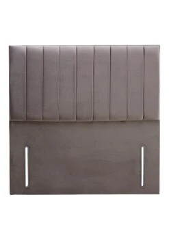 Shire Beds Liberty Velvet Divan Headboard - Grey 9 Shire Beds Liberty Velvet Divan Headboard - Grey -FurniHaven Shop QDDJX SQ2 0000000005 GREY SLf