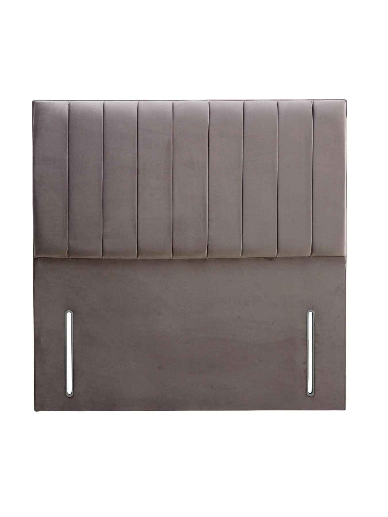 Shire Beds Liberty Velvet Divan Headboard - Grey 6 Shire Beds Liberty Velvet Divan Headboard - Grey - Image 4