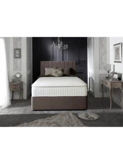 Shire Beds Liberty Velvet Divan Headboard - Grey 12 Shire Beds Liberty Velvet Divan Headboard - Grey -FurniHaven Shop QDDJX SQ5 0000000005 GREY SLd1
