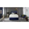 Shire Beds Liberty 1000 Pocket Pillow Top Divan Bed With Storage Options - Excludes Headboard -FurniHaven Shop QDDNG SQ1 0000000048 NAVY RSr