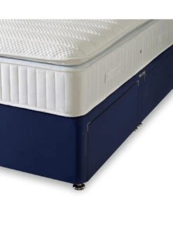 Shire Beds Liberty 1000 Pocket Pillow Top Divan Bed With Storage Options - Excludes Headboard 11 Shire Beds Liberty 1000 Pocket Pillow Top Divan Bed With Storage Options - Excludes Headboard -FurniHaven Shop QDDNG SQ6 0000000048 NAVY SLd2