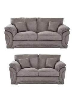 Labrinth Fabric 3 Seater + 2 Seater Sofa Set