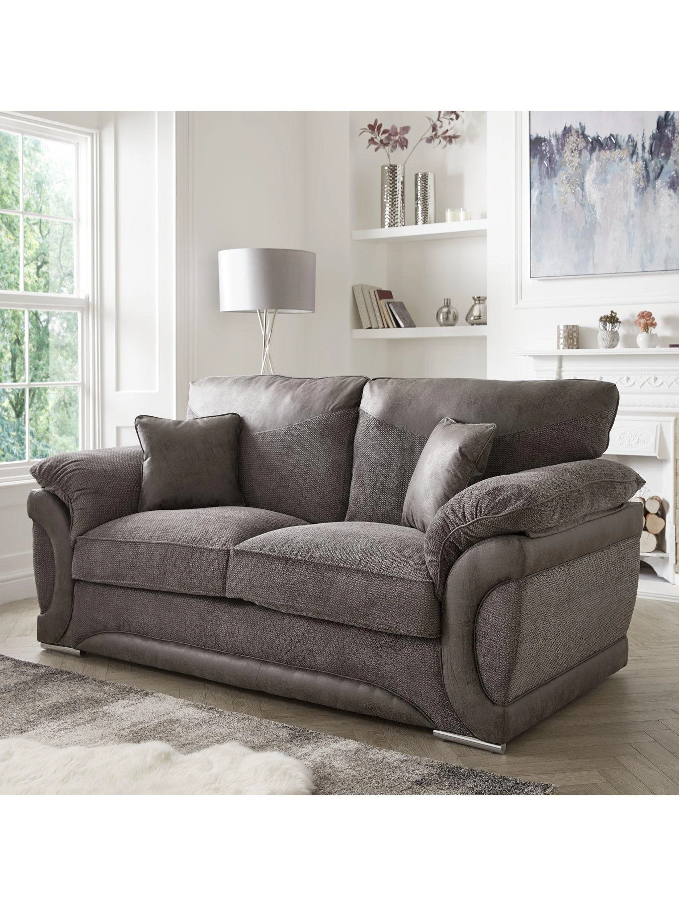 Labrinth Fabric 2 Seater Sofa 4 Labrinth Fabric 2 Seater Sofa - Image 2