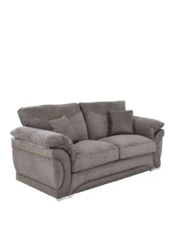 Labrinth Fabric 2 Seater Sofa 9 Labrinth Fabric 2 Seater Sofa -FurniHaven Shop QEGC4 SQ4 0000000005 GREY SLa
