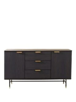 Very Home Cooper 2 Door, 3 Drawer Sideboard -FurniHaven Shop QEQGD SQ2 0000000007 WALNUT RSr