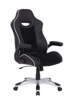 Alphason Silverstone Office/Gaming Chair -FurniHaven Shop QFTLV SQ3 0000000004 BLACK SLd