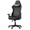 Alphason Senna Office Chair- Black/grey -FurniHaven Shop QFTLW SQ1 0000000114 BLACK GREY SLf