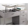 Dorel Home Carver Lift Up Desk - Grey -FurniHaven Shop QFVPJ SQ1 0000000005 GREY RSr