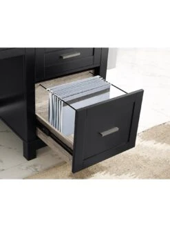 Dorel Home Carver Lift Up Desk - Black -FurniHaven Shop QFVPY SQ4 0000000004 BLACK SLd